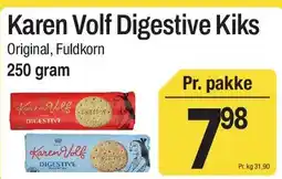 ABC Lavpris Karen Volf Digestive Kiks tilbud