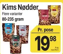 ABC Lavpris Kims Nødder tilbud