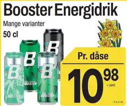 ABC Lavpris Booster Energidrik tilbud