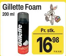 ABC Lavpris Gillette Foam tilbud