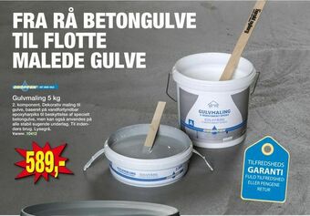 Harald Nyborg Gulvmaling 5 kg tilbud