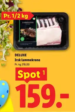 Lidl DELUXE Irsk lammekrone tilbud