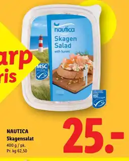 Lidl NAUTICA Skagensalat tilbud