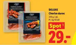 Lidl DELUXE Chorizo duroc tilbud