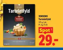 Lidl JENSENS Tarteletfyld tilbud