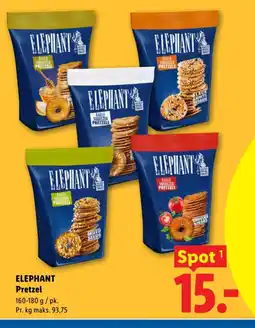 Lidl ELEPHANT Pretzel tilbud