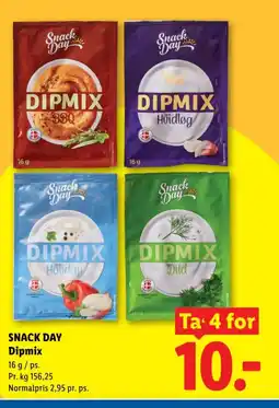 Lidl SNACK DAY Dipmix tilbud