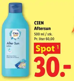 Lidl CIEN Aftersun tilbud