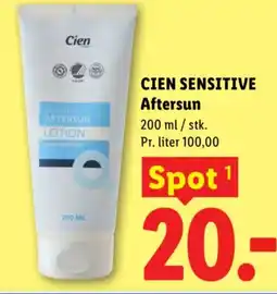Lidl CIEN Sensitive Aftersun tilbud