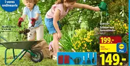 Lidl LUPILUⓇ Trillebør med haveredskaber tilbud