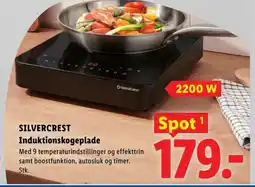 Lidl SILVERCREST Induktionskogeplade tilbud