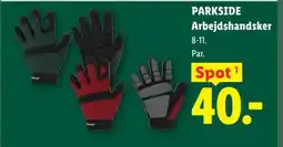 Lidl PARKSIDE Arbejdshandsker tilbud