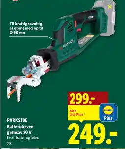 Lidl PARKSIDE Batteridreven grensav 20 V tilbud