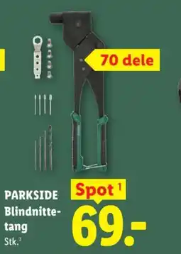 Lidl PARKSIDE Blindnitte- tang tilbud