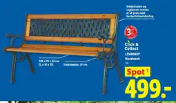Lidl LIVARNO® Havebænk tilbud