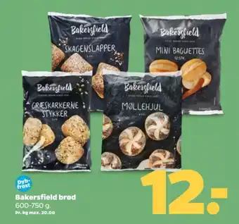 Netto Bakersfield brød tilbud