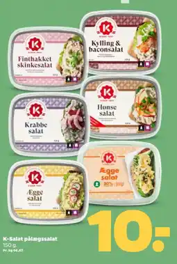 Netto K-Salat pålægssalat tilbud