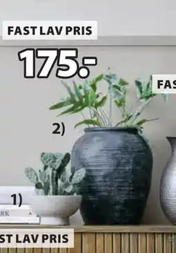 JYSK INGVARD vase tilbud