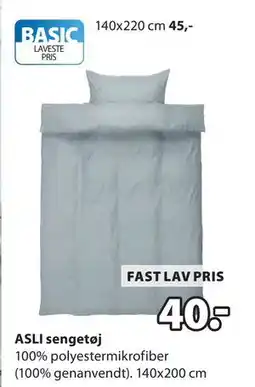 JYSK ASLI sengetøj tilbud
