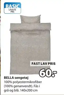 JYSK BELLA sengetøj tilbud