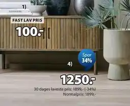 JYSK LYNGVIG TV-bord tilbud
