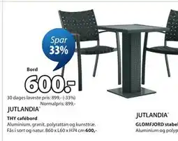 JYSK THY cafébord tilbud