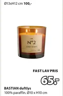 JYSK BASTIAN duftlys tilbud