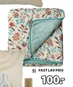 JYSK KAMILLE vattæppe tilbud