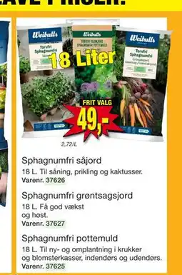 Harald Nyborg Sphagnumfri pottemuld tilbud