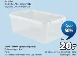 JYSK SMARTSTORE opbevaringsboks tilbud