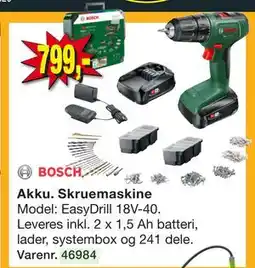 Harald Nyborg Akku. Skruemaskine tilbud