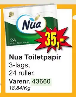 Harald Nyborg Nua Toiletpapir tilbud
