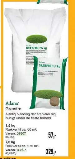 Harald Nyborg Græsfrø tilbud