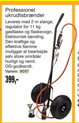 Harald Nyborg Professionel ukrudtsbrænder tilbud