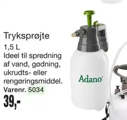 Harald Nyborg Tryksprøjte 1,5 L tilbud