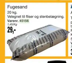 Harald Nyborg Fugesand tilbud