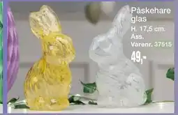 Harald Nyborg Påskehare glas tilbud