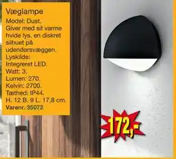 Harald Nyborg Væglampe tilbud