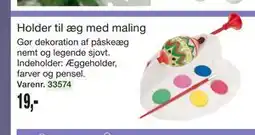 Harald Nyborg Holder til æg med maling tilbud