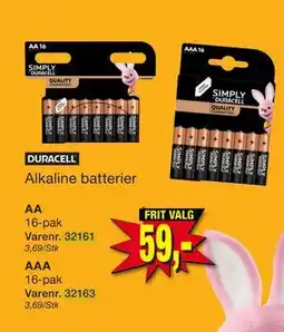 Harald Nyborg Alkaline batterier tilbud
