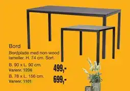 Harald Nyborg Bord tilbud