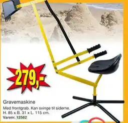 Harald Nyborg Gravemaskine tilbud