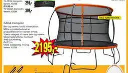 Harald Nyborg SAGA trampolin tilbud