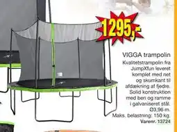 Harald Nyborg VIGGA trampolin tilbud