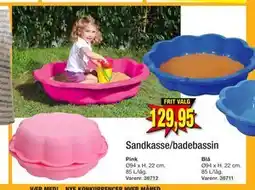 Harald Nyborg Sandkasse/badebassin tilbud