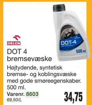 Harald Nyborg DOT 4 bremsevæske tilbud