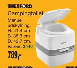 Harald Nyborg Campingtoilet tilbud