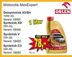 Harald Nyborg Motorolie MaxExpert tilbud