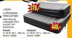 Harald Nyborg Luftmadras med pumpe tilbud