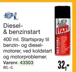 Harald Nyborg Diesel& benzinstart tilbud